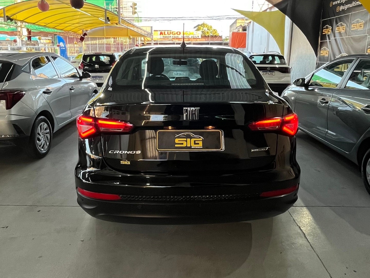 FIAT CRONOS 1.3 FIREFLY FLEX DRIVE MANUAL 2024 Preto seminovo à venda em Duque de Caxias - Miniatura Detalhe - SIG Multimarcas