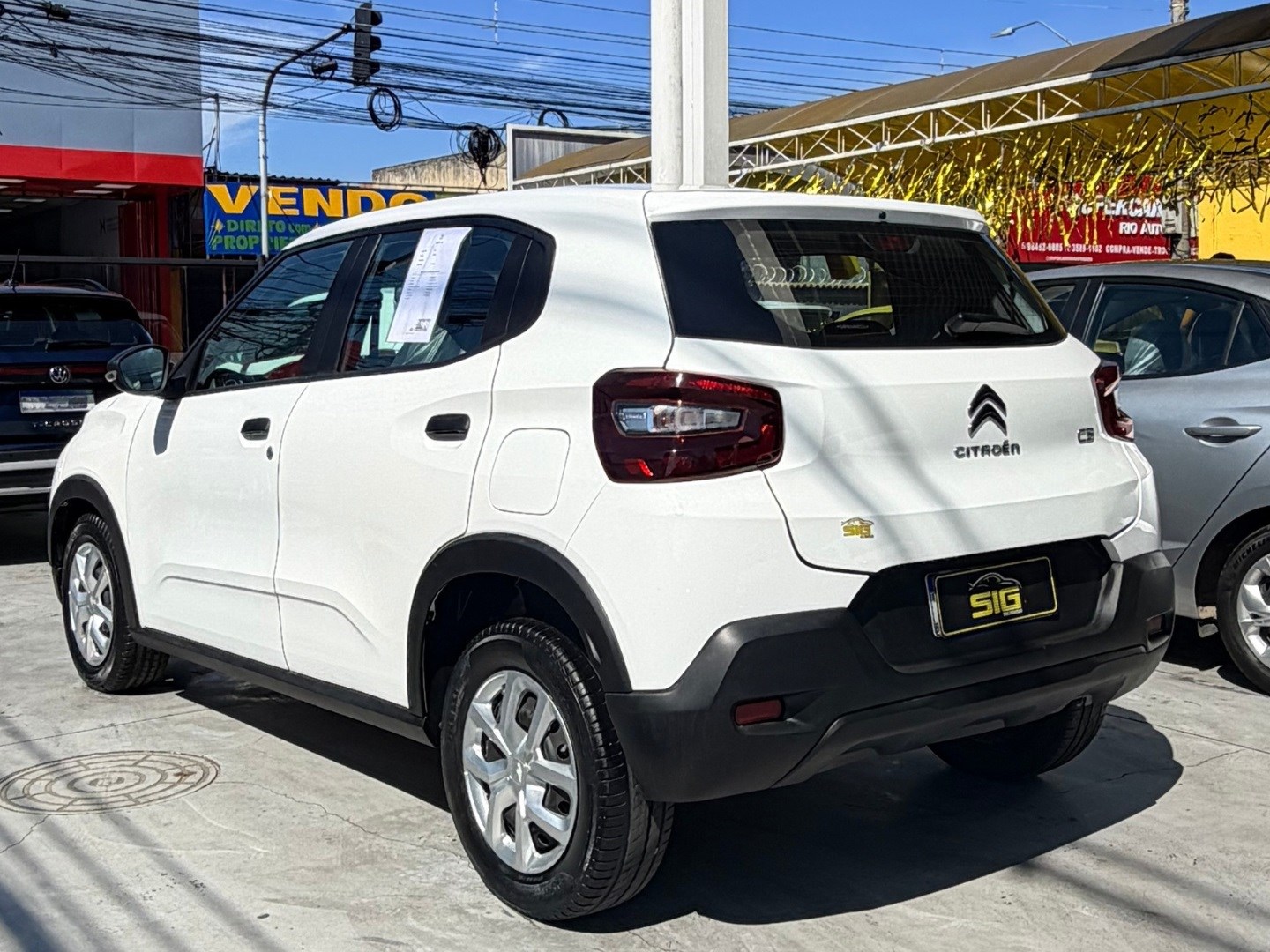 CITROEN C3 1.6 16V FLEX LIVE PACK AT6 2025 Branco seminovo à venda em Duque de Caxias - Miniatura Vista 6 - SIG Multimarcas