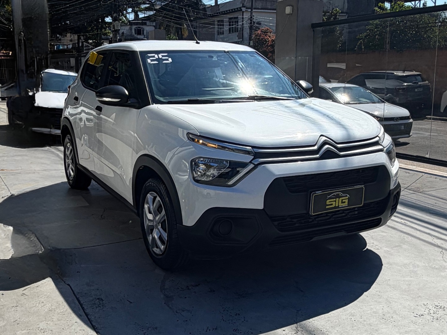 CITROEN C3 1.6 16V FLEX LIVE PACK AT6 2025 Branco seminovo à venda em Duque de Caxias - Miniatura Interior - SIG Multimarcas