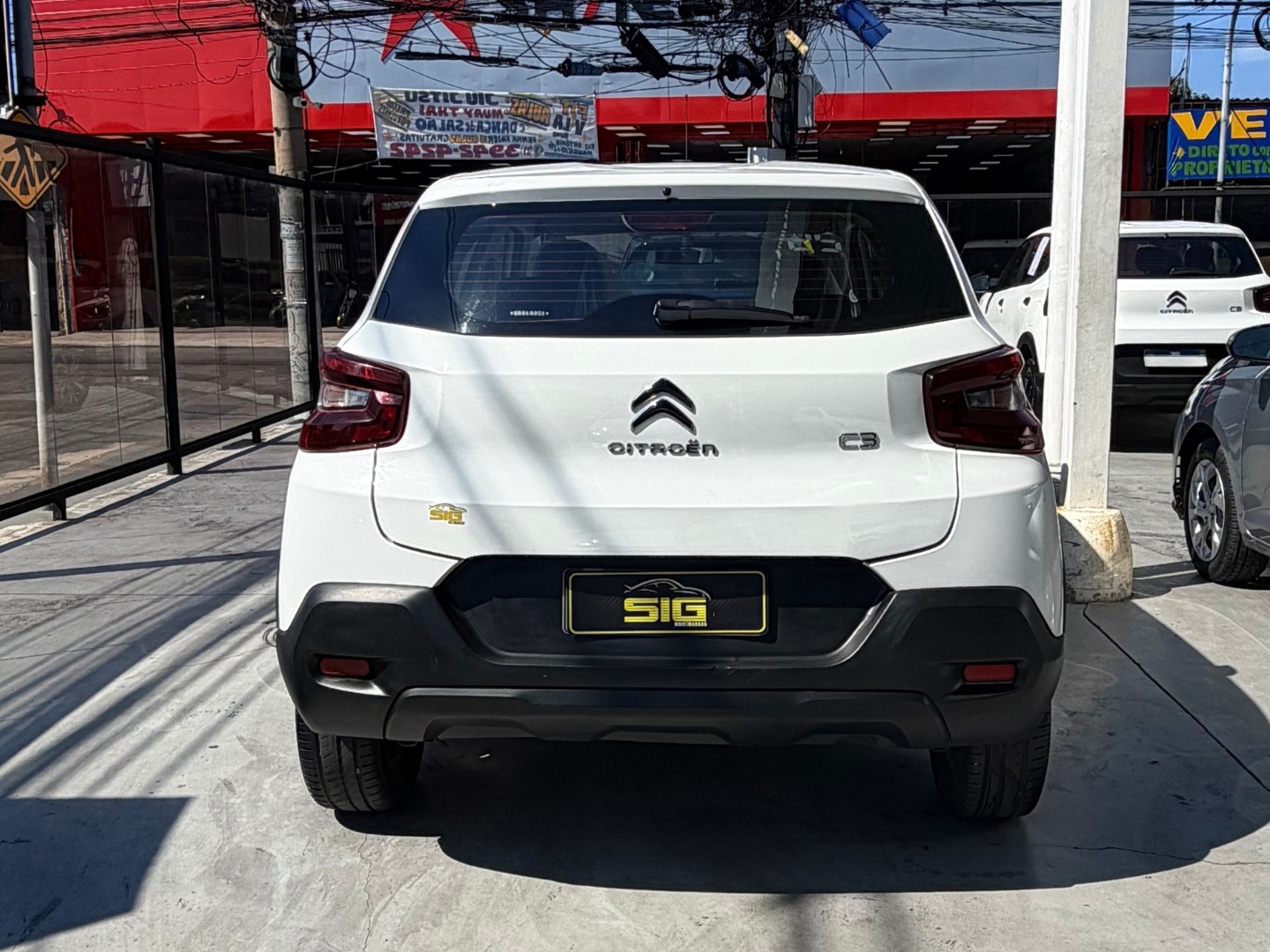 CITROEN C3 1.6 16V FLEX LIVE PACK AT6 2025 Branco seminovo à venda em Duque de Caxias - Miniatura Detalhe - SIG Multimarcas