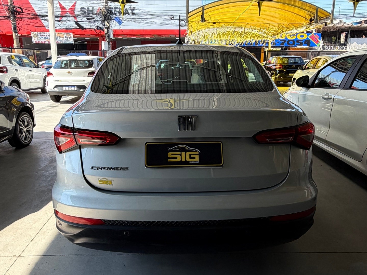 FIAT CRONOS 1.3 FIREFLY FLEX DRIVE MANUAL 2025 Prata seminovo à venda em Duque de Caxias - Miniatura Detalhe - SIG Multimarcas