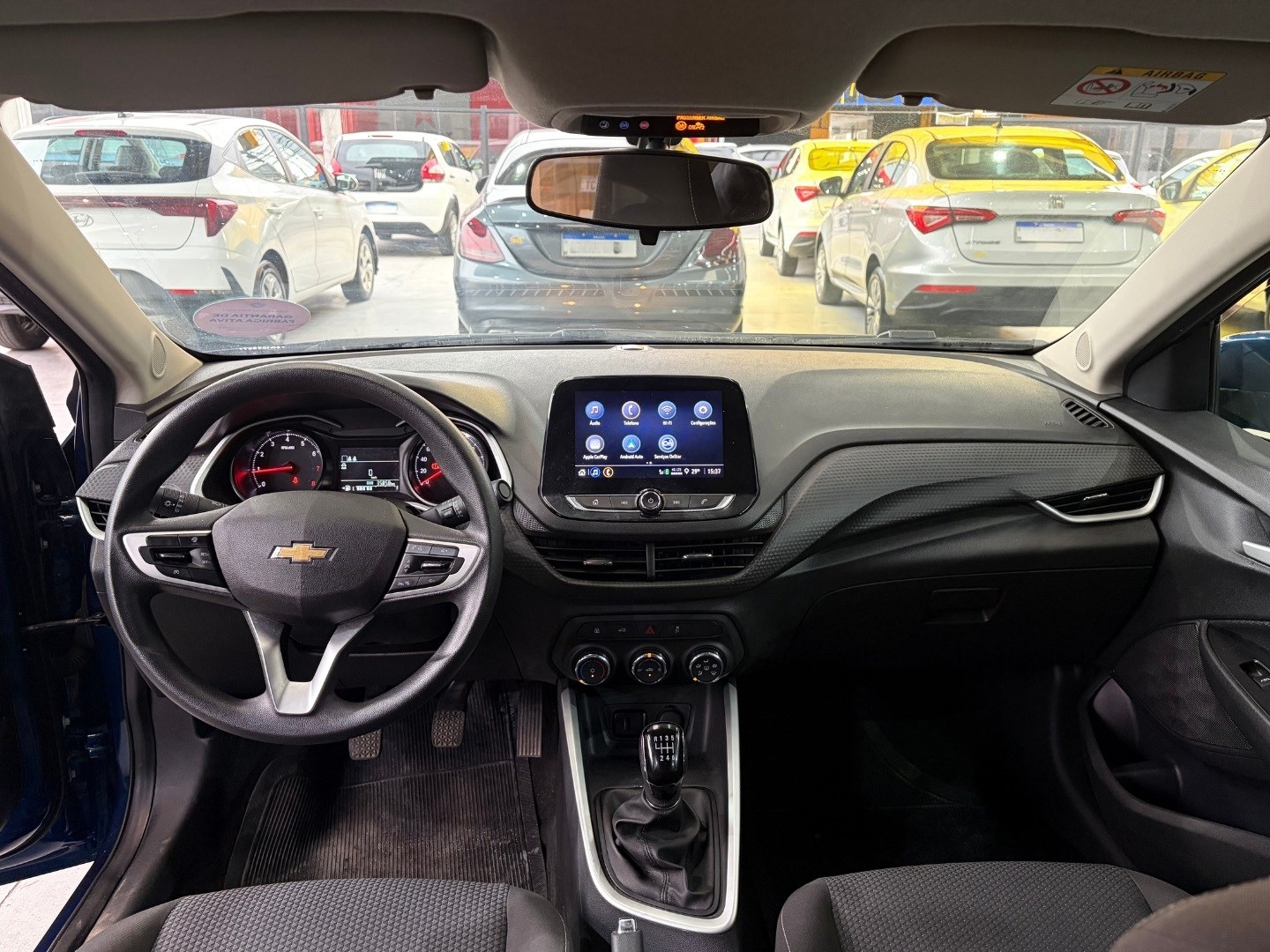 CHEVROLET ONIX 1.0 FLEX LT MANUAL 2025 Azul seminovo à venda em Duque de Caxias - Miniatura Vista 7 - SIG Multimarcas