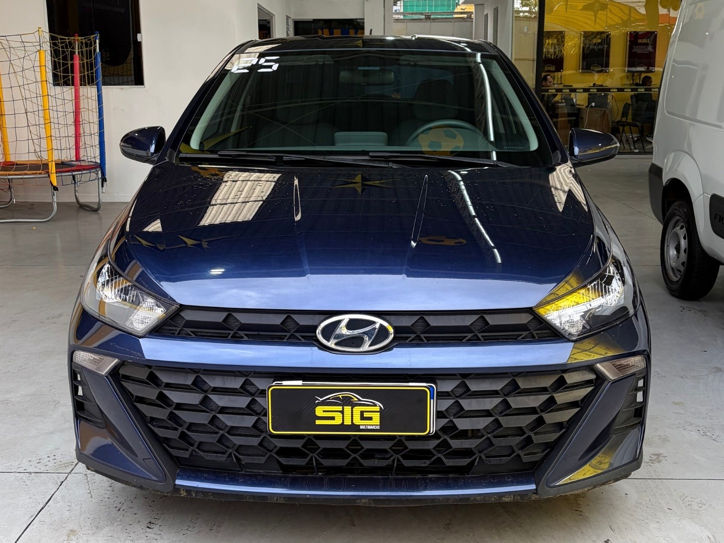 HYUNDAI HB20S 1.0 12V FLEX COMFORT PLUS MANUAL 2025 Azul seminovo à venda em Duque de Caxias - Miniatura Lateral - SIG Multimarcas