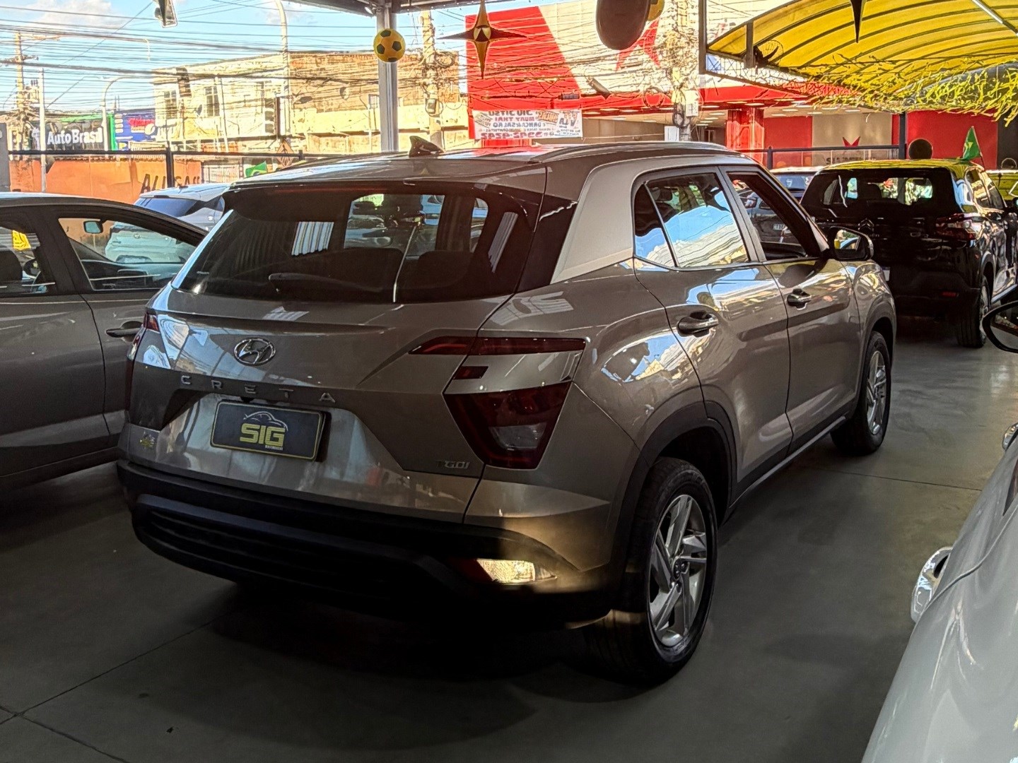 HYUNDAI CRETA 1.0 TGDI FLEX COMFORT PLUS AUTOMÁTICO 2025 Prata seminovo à venda em Duque de Caxias - Miniatura Vista 7 - SIG Multimarcas