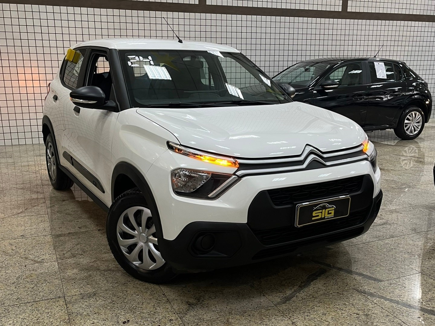 CITROEN C3 1.0 16V FLEX LIVE PACK MANUAL 2024 Branco seminovo à venda em Duque de Caxias - Frente - SIG Multimarcas