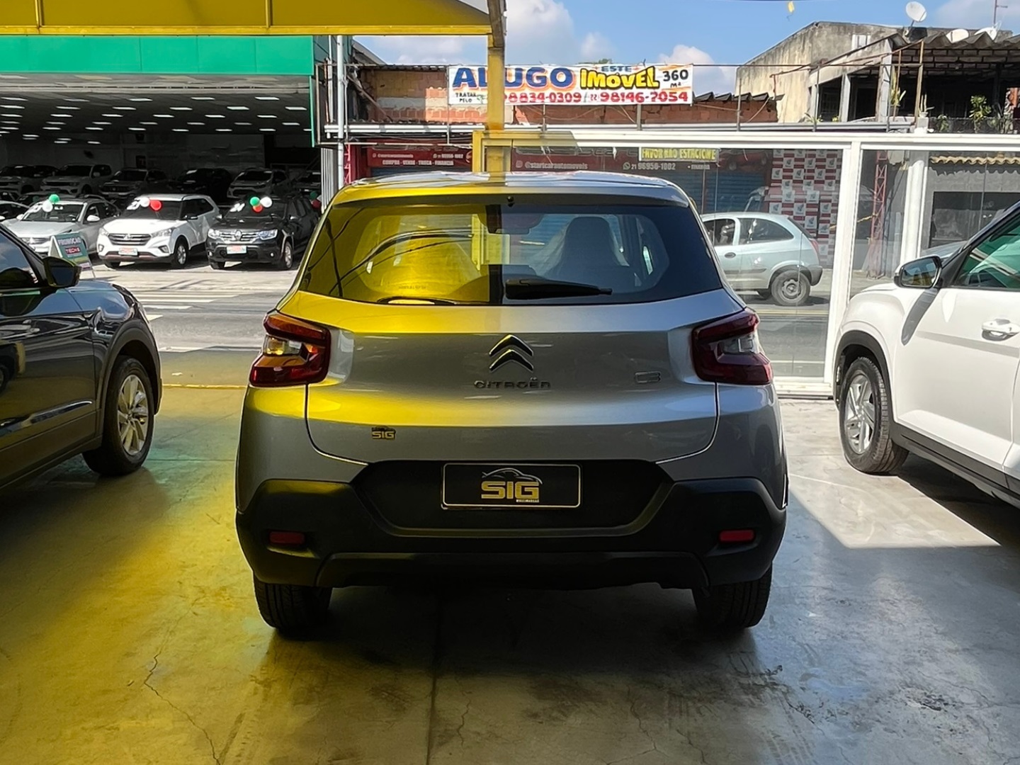 CITROEN C3 1.0 FIREFLY FLEX LIVE PACK MANUAL 2024 Cinza seminovo à venda em Duque de Caxias - Miniatura Detalhe - SIG Multimarcas