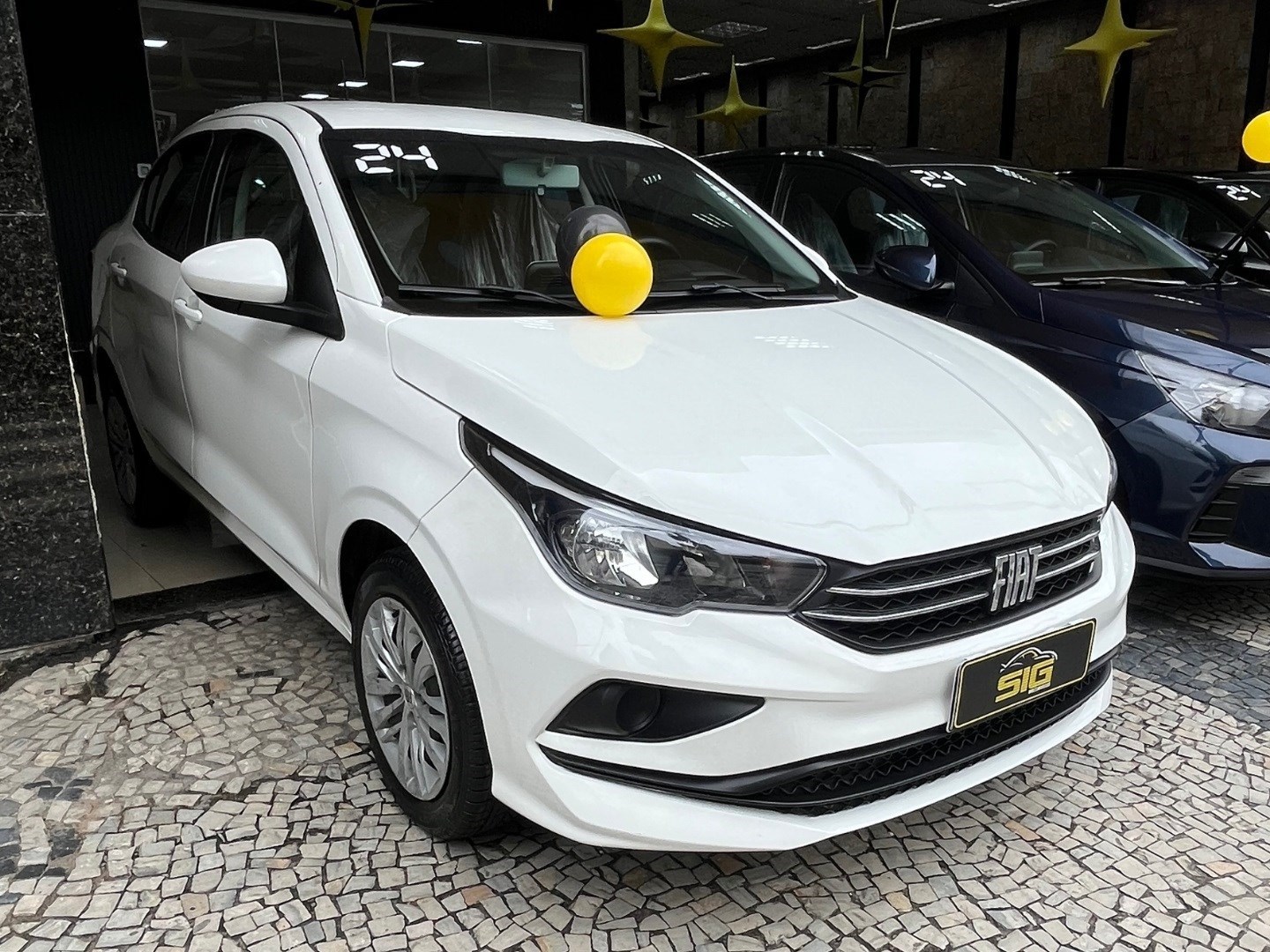 FIAT CRONOS 1.3 FIREFLY FLEX DRIVE MANUAL 2024 Branco seminovo à venda em Duque de Caxias - Frente - SIG Multimarcas