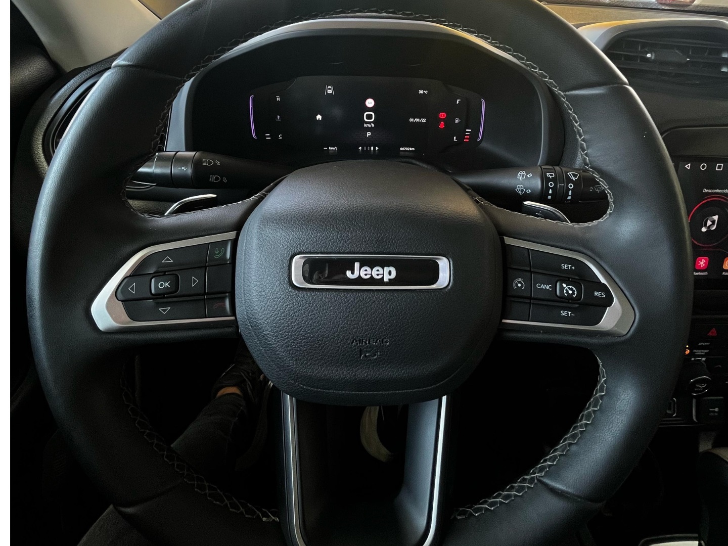 JEEP RENEGADE 1.3 T270 TURBO FLEX LONGITUDE AT6 2022 Prata seminovo à venda em Duque de Caxias - Miniatura Vista 7 - SIG Multimarcas
