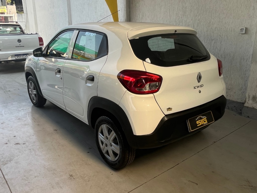 RENAULT KWID 1.0 12V SCE FLEX ZEN MANUAL 2022 Branco seminovo à venda em Duque de Caxias - Miniatura Vista 7 - SIG Multimarcas