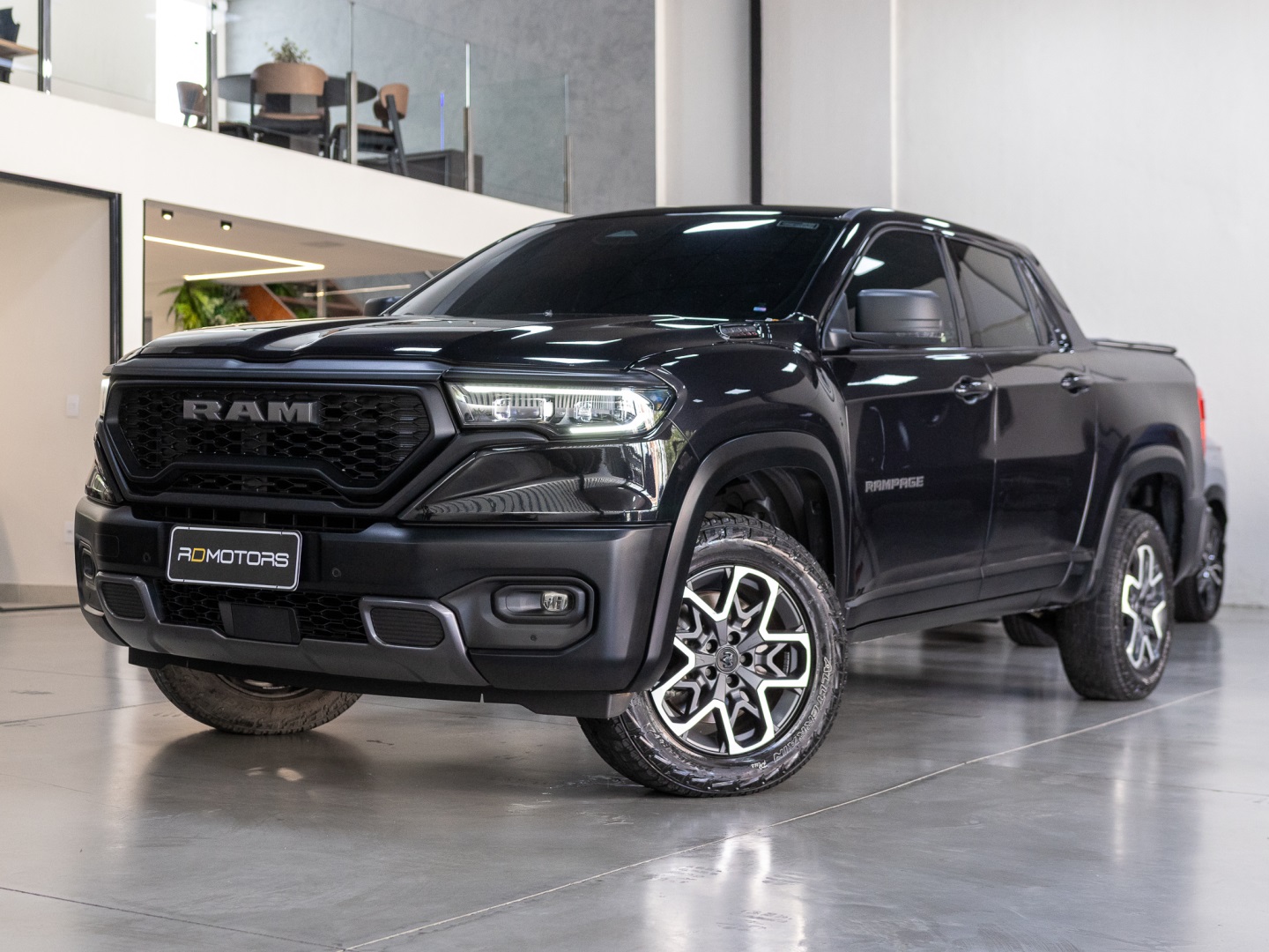 RAM RAMPAGE 2.0 HURRICANE 4 TURBO GASOLINA REBEL 4X4 AUTOMÁTICO