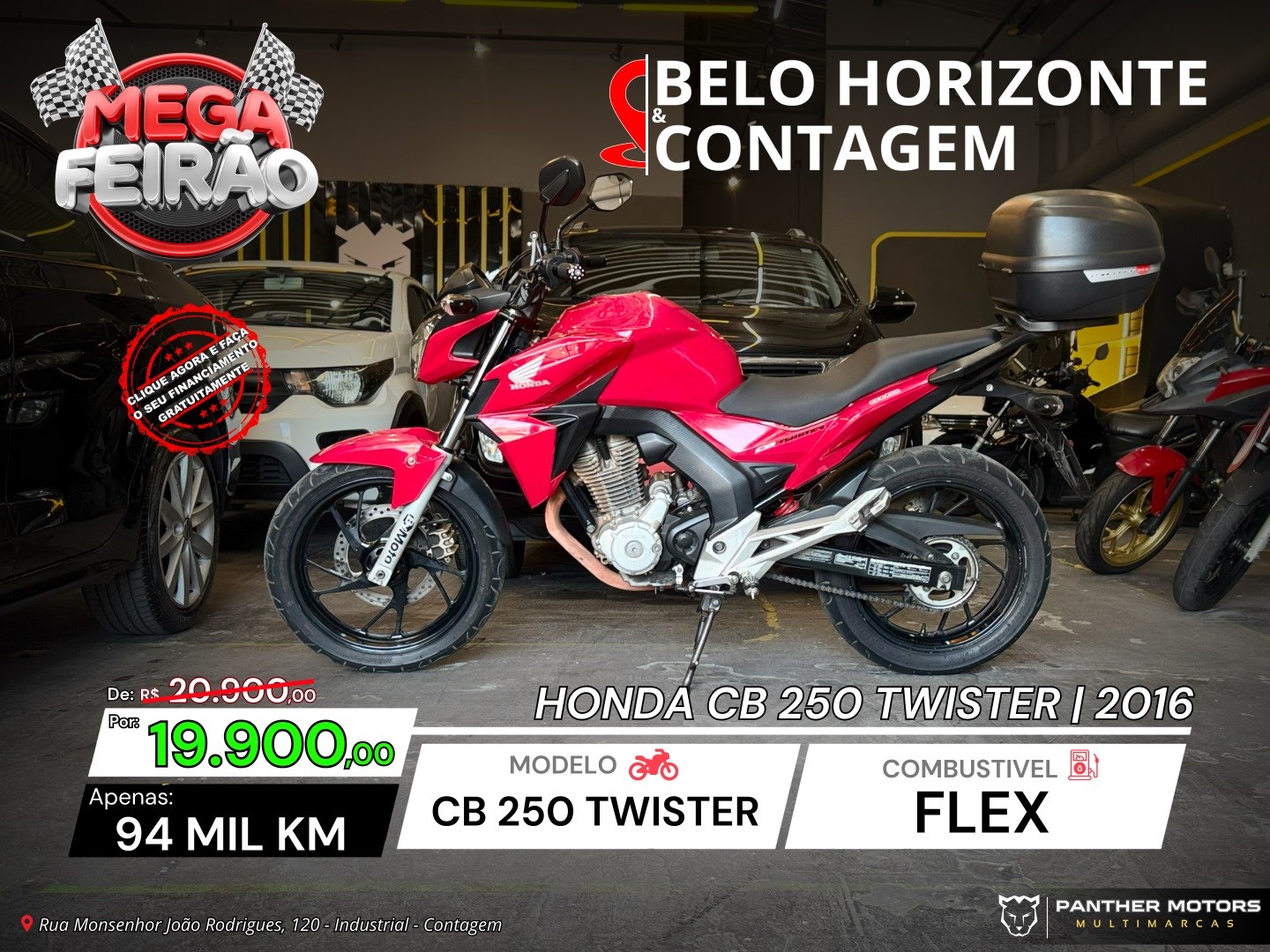 HONDA CB 250 TWISTER