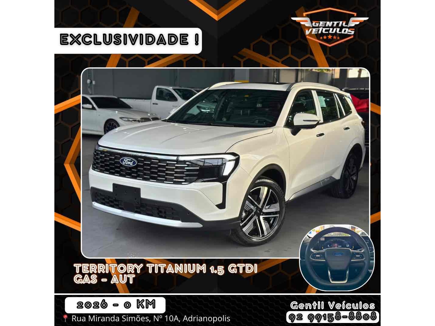 FORD TERRITORY 1.5 ECOBOOST GTDI GASOLINA TITANIUM AUTOMÁTICO