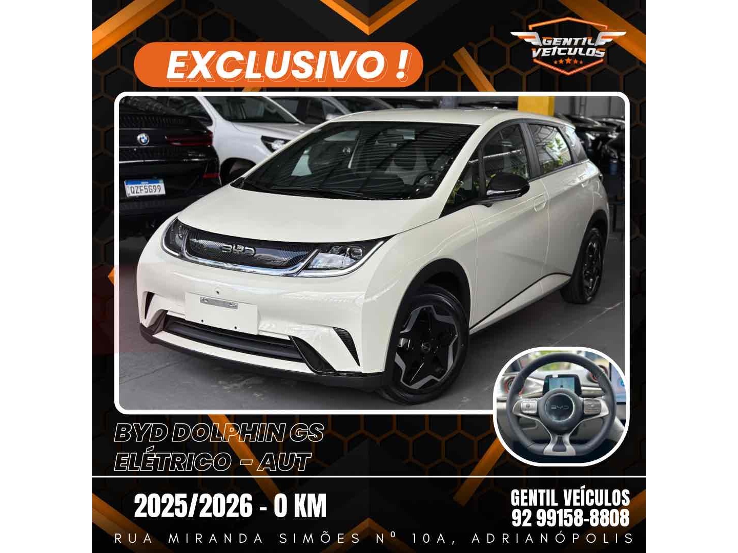 BYD DOLPHIN 44,9 KW ELÉTRICO GS