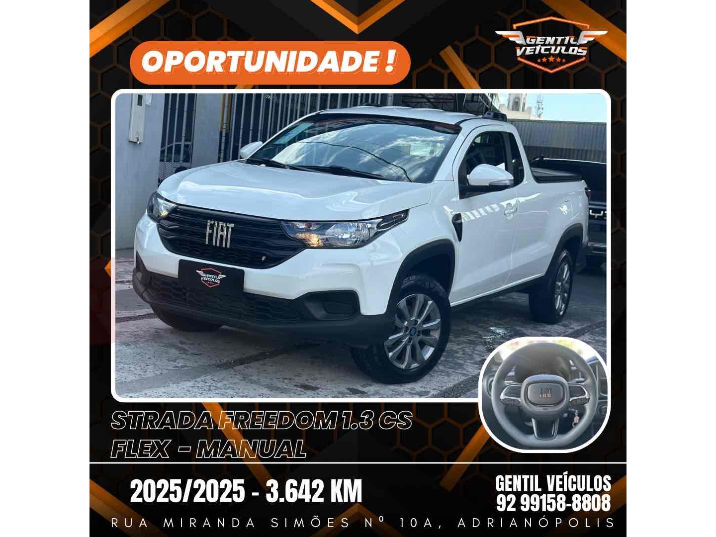 FIAT STRADA 1.3 FIREFLY FLEX FREEDOM CS MANUAL