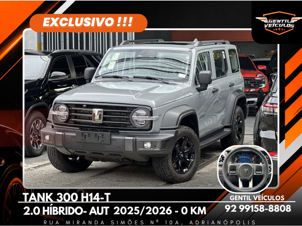 GWM TANK 300 2.0 HI4-T PHEV 4X4 9HAT