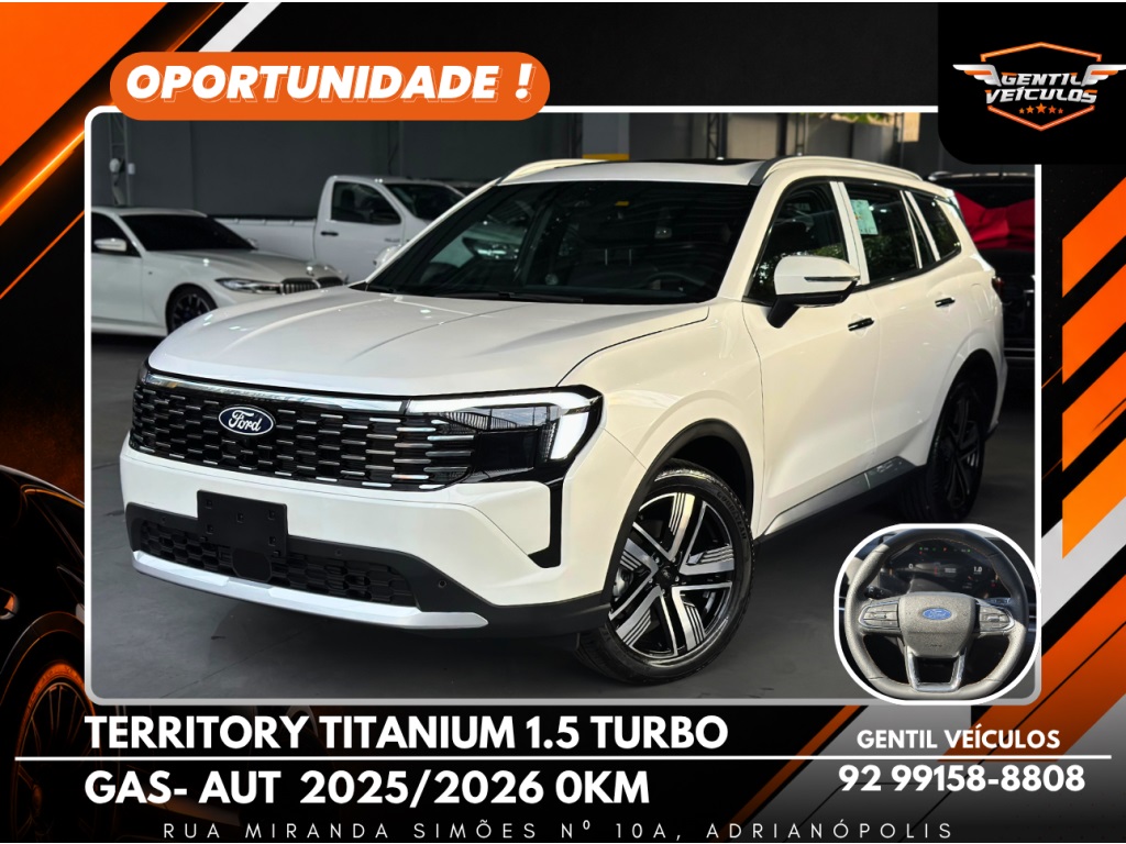 FORD TERRITORY 1.5 ECOBOOST GTDI GASOLINA TITANIUM AUTOMÁTICO