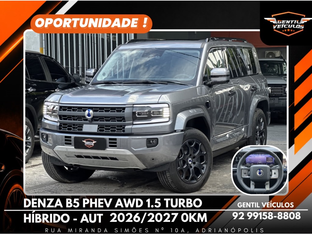 DENZA B5 1.5 TURBO PHEV AWD AUTOMÁTICO