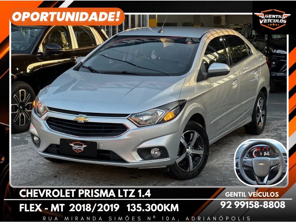 CHEVROLET PRISMA 1.4 MPFI LTZ 8V FLEX 4P MANUAL