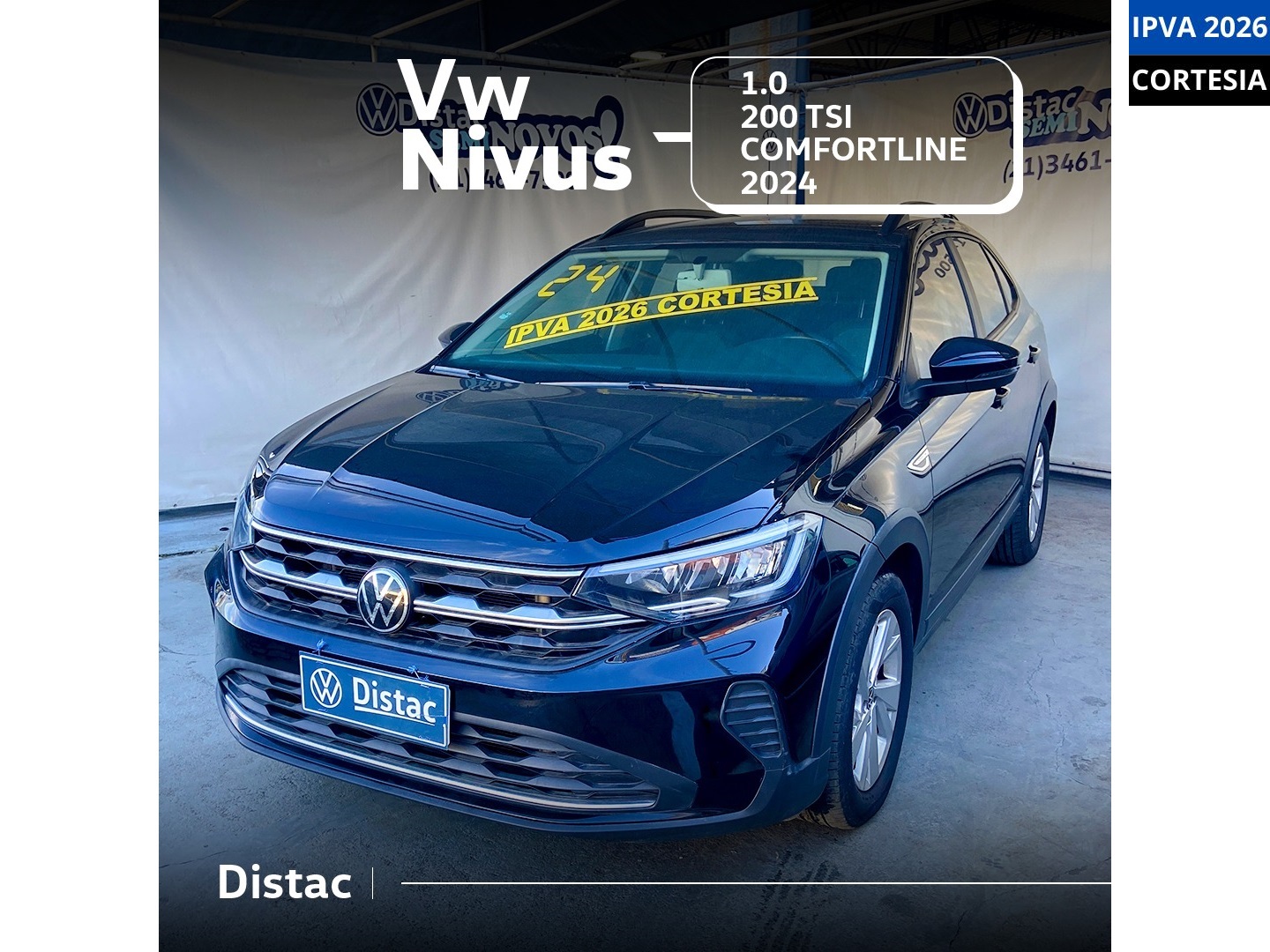 1.0 200 TSI TOTAL FLEX COMFORTLINE AUTOMÁTICO