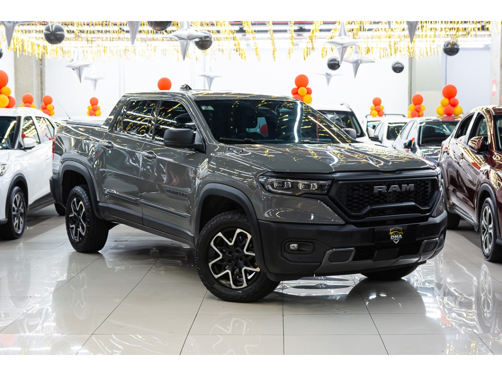 RAM RAMPAGE 2.0 HURRICANE 4 TURBO GASOLINA REBEL IGNITION 4X4 AUTOMÁTICO