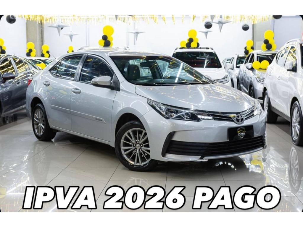 TOYOTA COROLLA 1.8 GLI UPPER 16V FLEX 4P AUTOMÁTICO