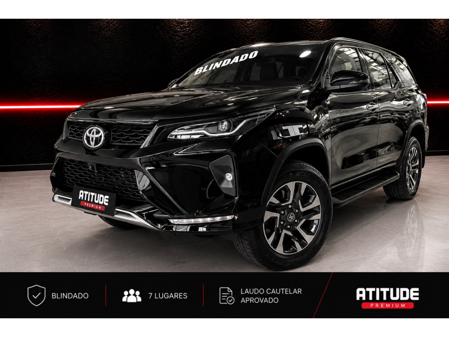 TOYOTA HILUX SW4 2.8 D-4D TURBO DIESEL SRX PLATINUM 7L 4X4 AUTOMÁTICO