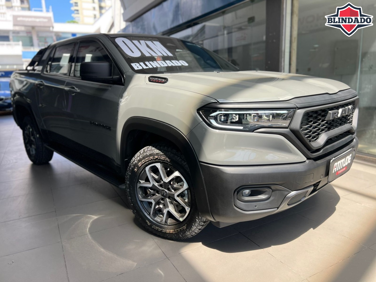 RAM RAMPAGE 2.2 TURBO DIESEL REBEL 4X4 AUTOMÁTICO