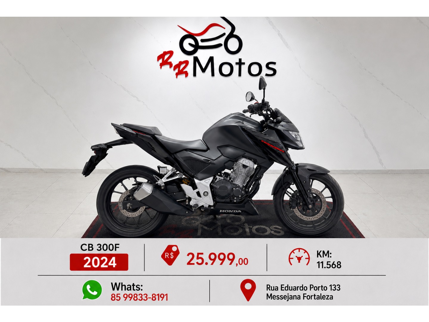 HONDA CB 300F TWISTER CBS