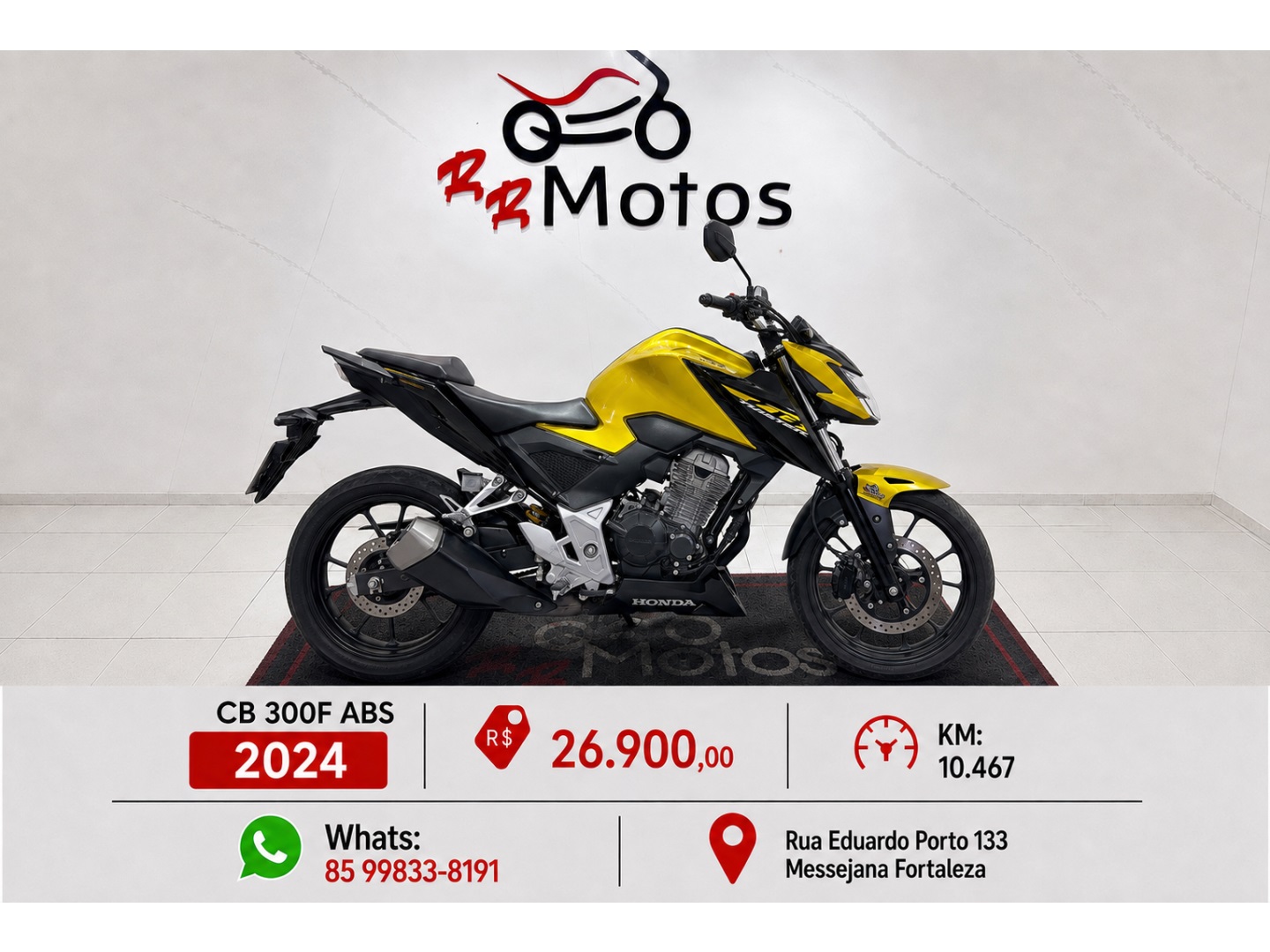 HONDA CB 300F TWISTER ABS