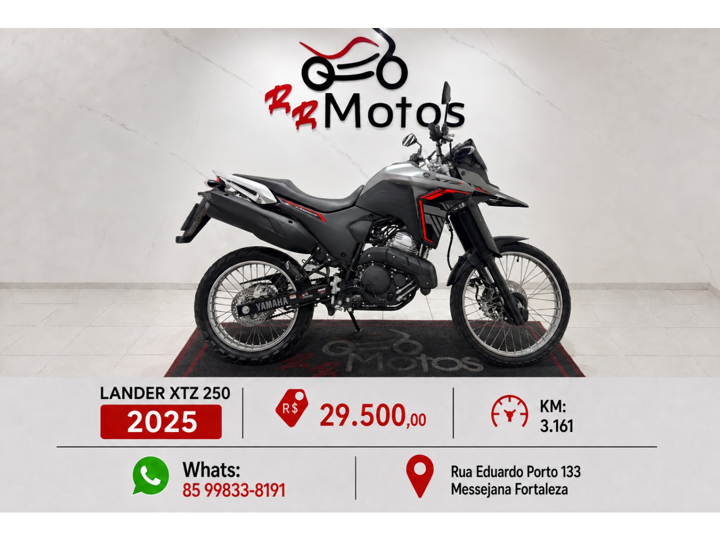 YAMAHA XTZ 250 LANDER CONNECTED