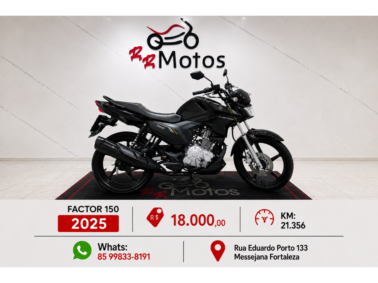 YAMAHA FACTOR YBR 150 ED