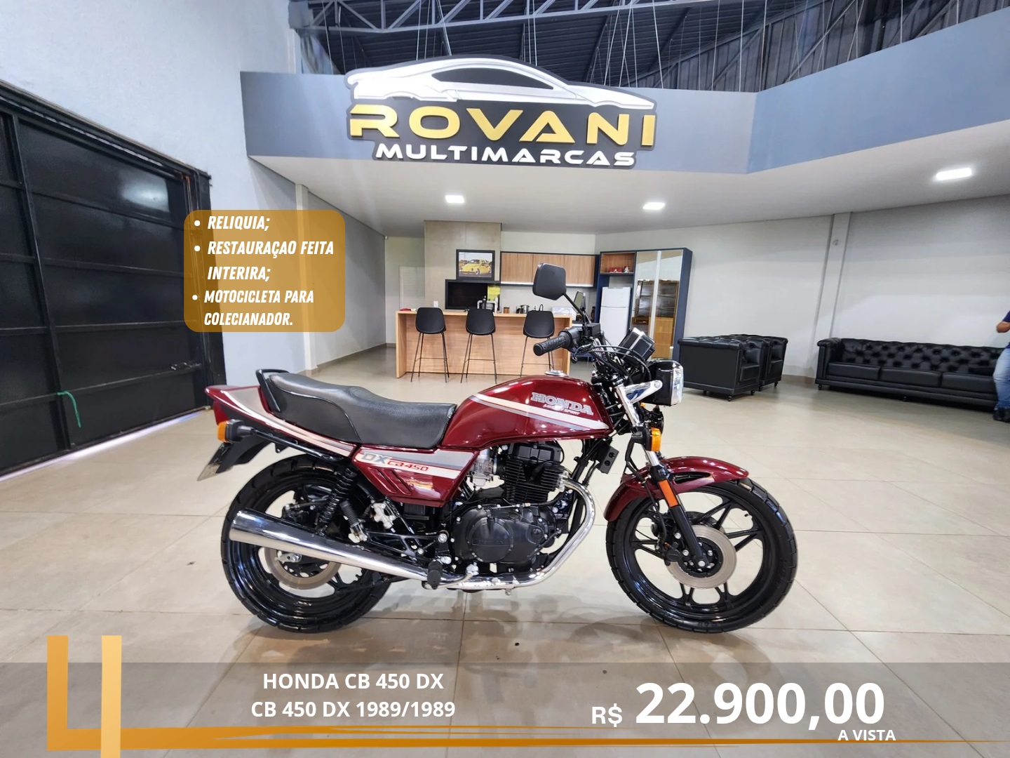 HONDA CB 450 DX