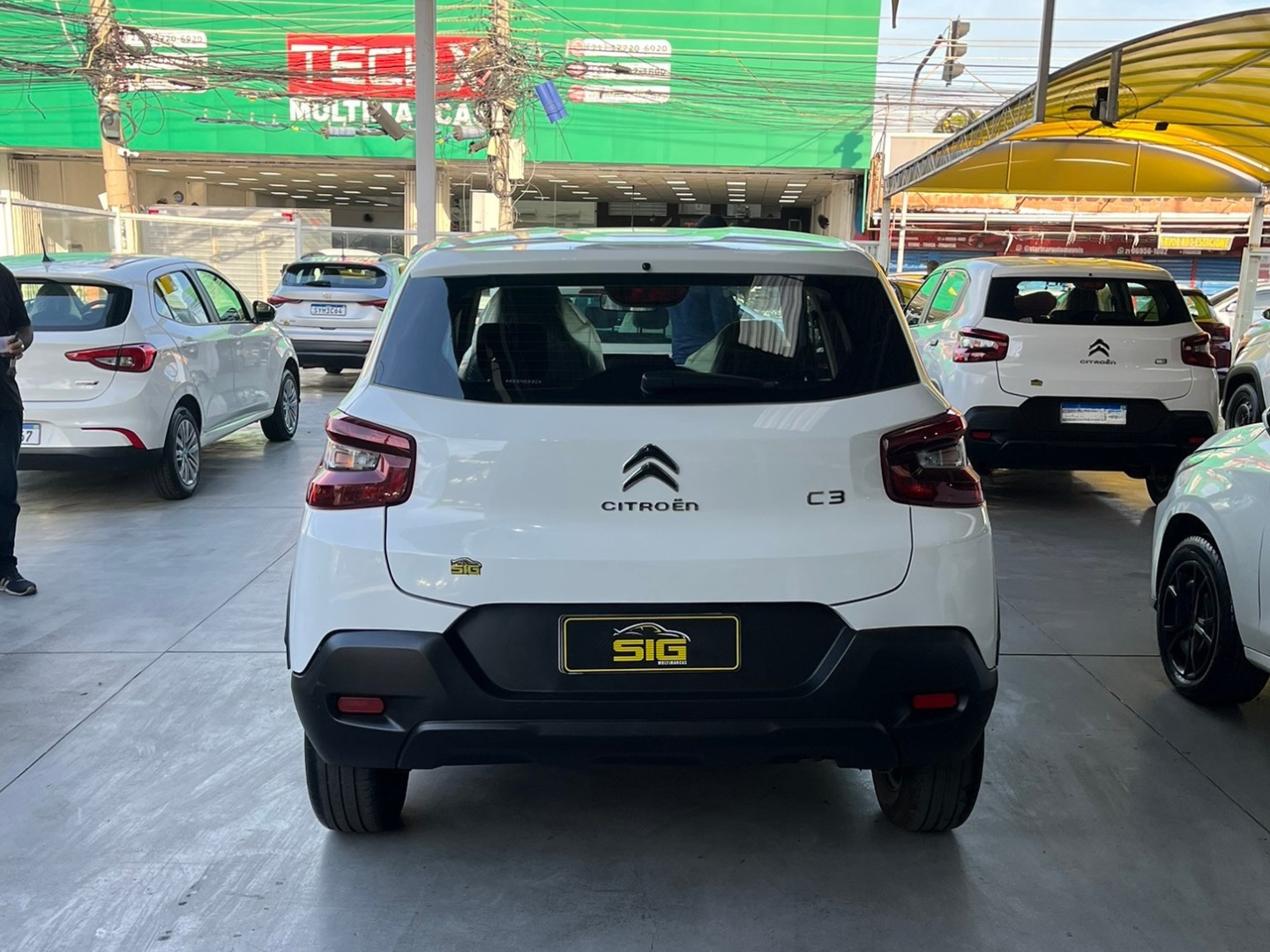 CITROEN C3 1.0 16V FLEX LIVE PACK MANUAL 2024 Branco - Miniatura 5 - SIG Multimarcas