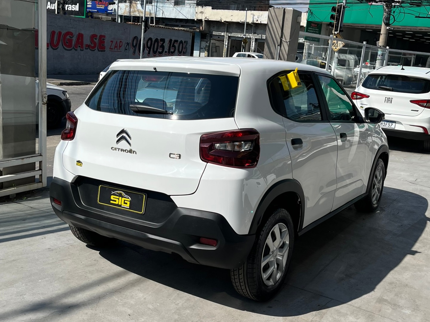 CITROEN C3 1.0 FIREFLY FLEX LIVE PACK MANUAL 2024 Branco - Miniatura 8 - SIG Multimarcas