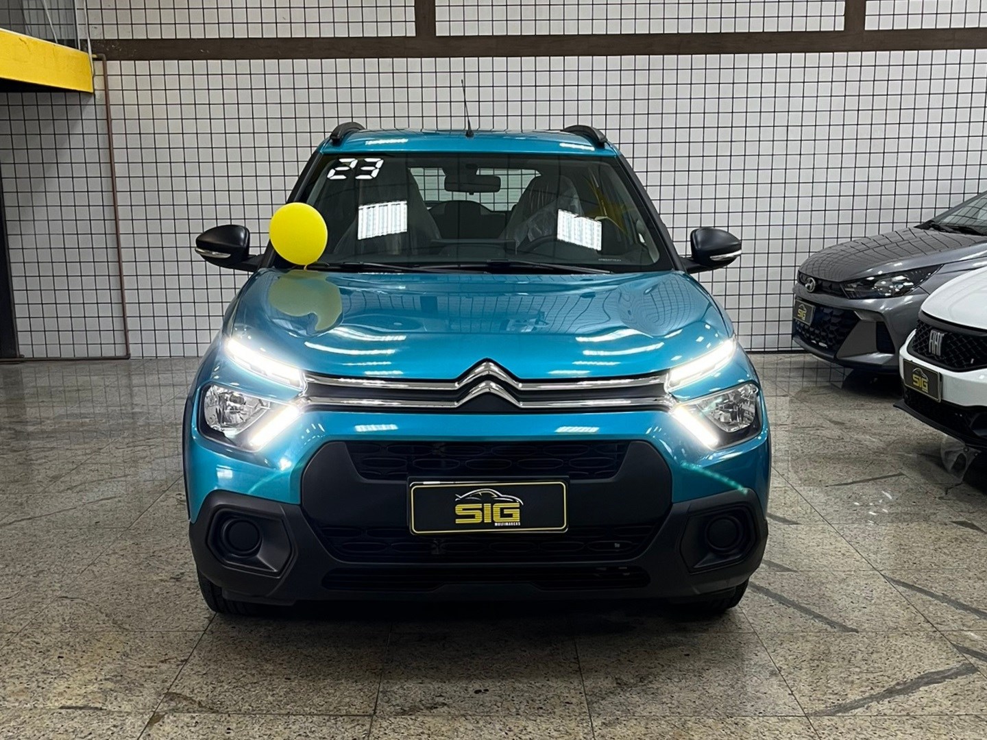 CITROEN C3 1.6 16V FLEX FEEL MANUAL 2023 Azul - Miniatura 2 - SIG Multimarcas