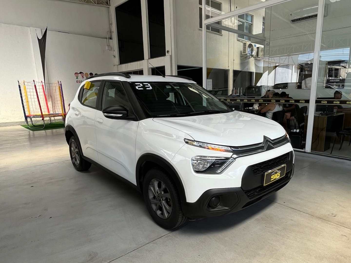 CITROEN C3 1.0 FIREFLY FLEX FEEL MANUAL 2023 Branco - Miniatura 3 - SIG Multimarcas