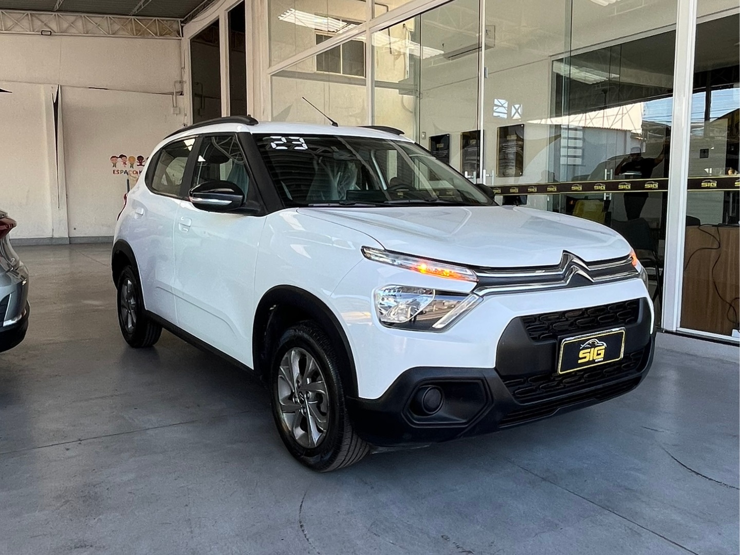 CITROEN C3 1.0 FIREFLY FLEX FEEL MANUAL 2023 Branco - Miniatura 4 - SIG Multimarcas