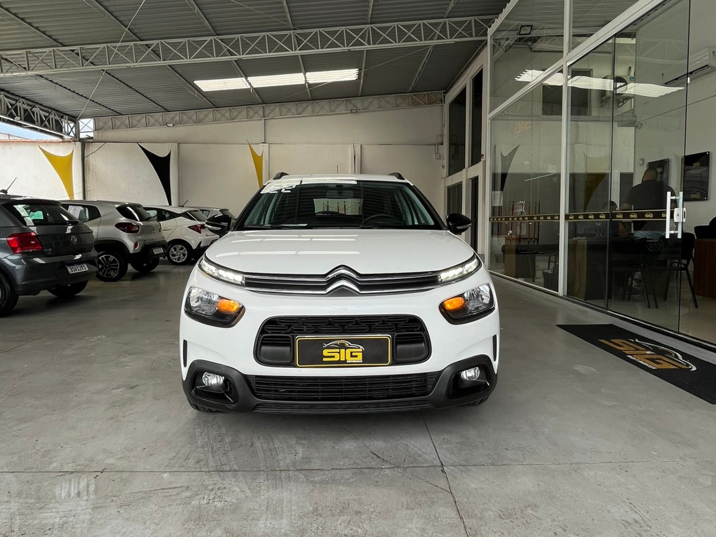 CITROEN C4 CACTUS 1.6 VTI 120 FLEX FEEL EAT6 2022 Branco - Miniatura 2 - SIG Multimarcas