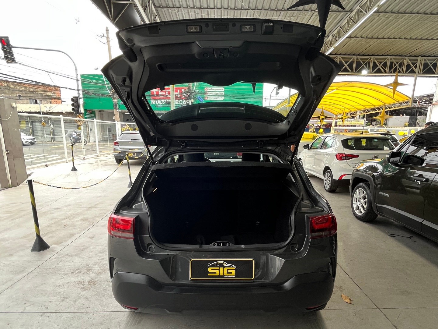 CITROEN C4 CACTUS 1.6 VTI 120 FLEX FEEL EAT6 2023 Cinza - Miniatura 6 - SIG Multimarcas