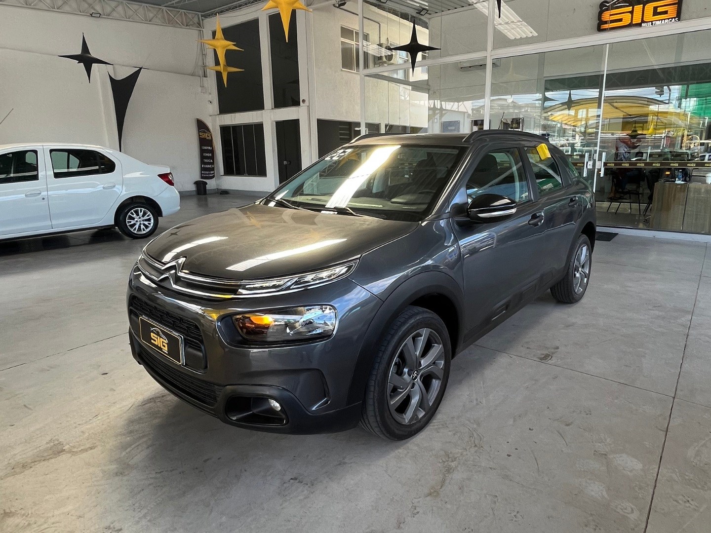 CITROEN C4 CACTUS 1.6 VTI 120 FLEX FEEL EAT6 2022 Cinza - Miniatura 4 - SIG Multimarcas