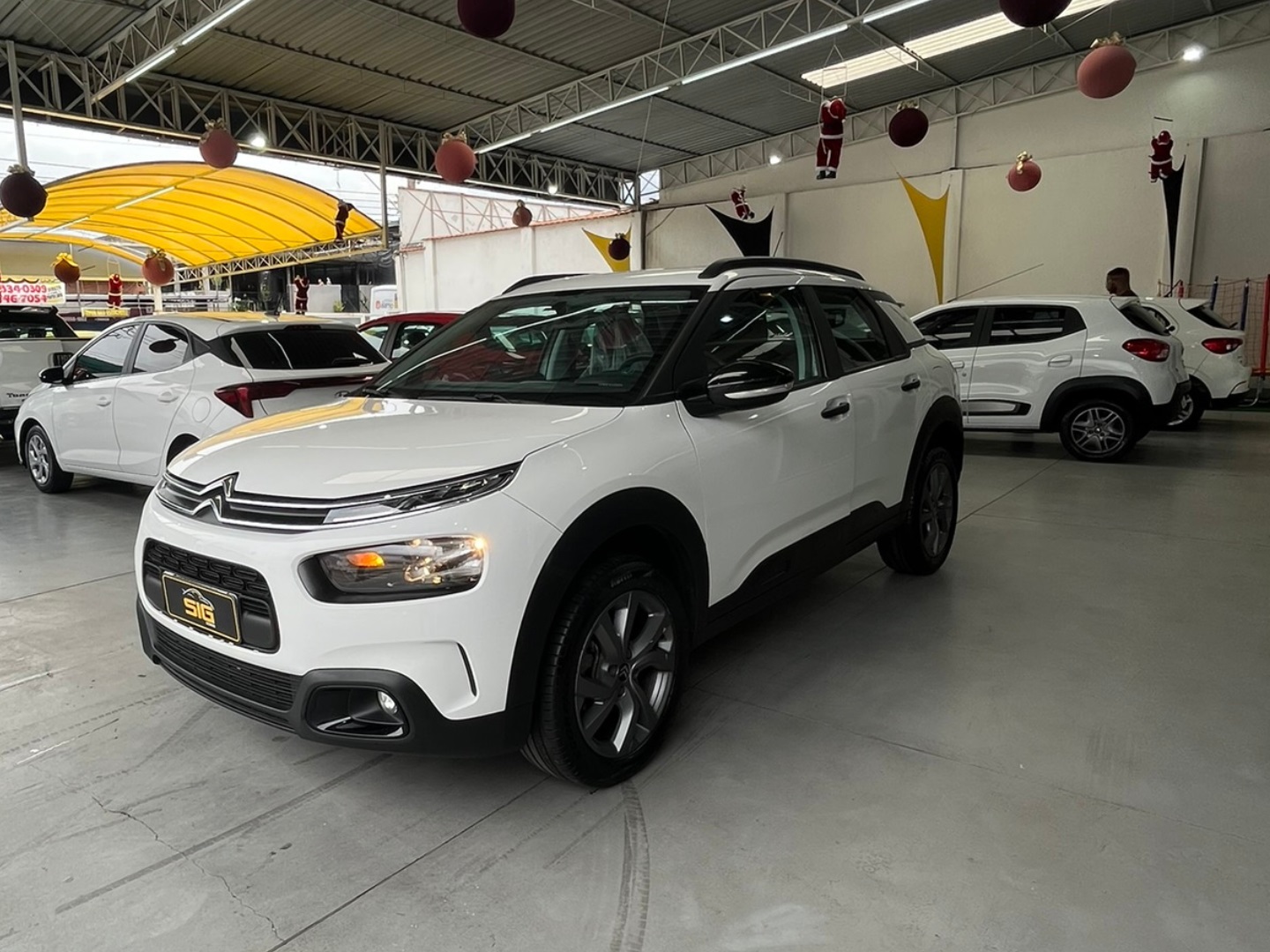CITROEN C4 CACTUS 1.6 VTI 120 FLEX FEEL EAT6 2023 Branco - Miniatura 4 - SIG Multimarcas