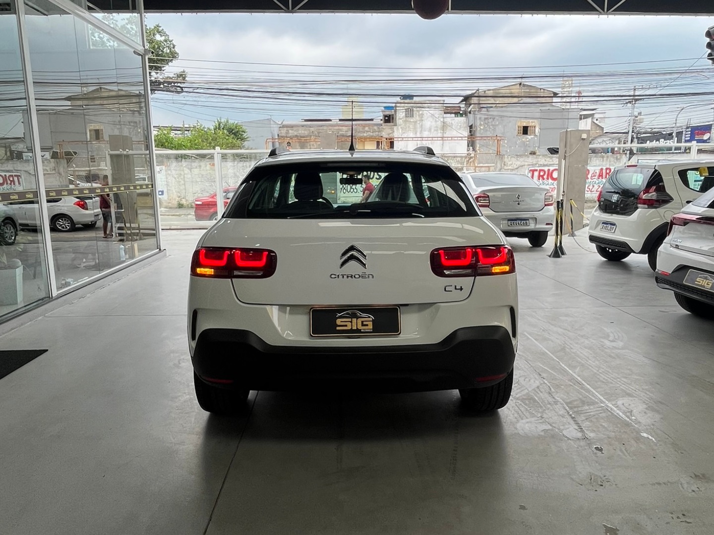 CITROEN C4 CACTUS 1.6 VTI 120 FLEX FEEL EAT6 2023 Branco - Miniatura 5 - SIG Multimarcas