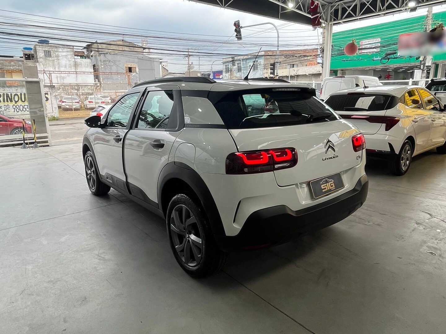 CITROEN C4 CACTUS 1.6 VTI 120 FLEX FEEL EAT6 2023 Branco - Miniatura 7 - SIG Multimarcas