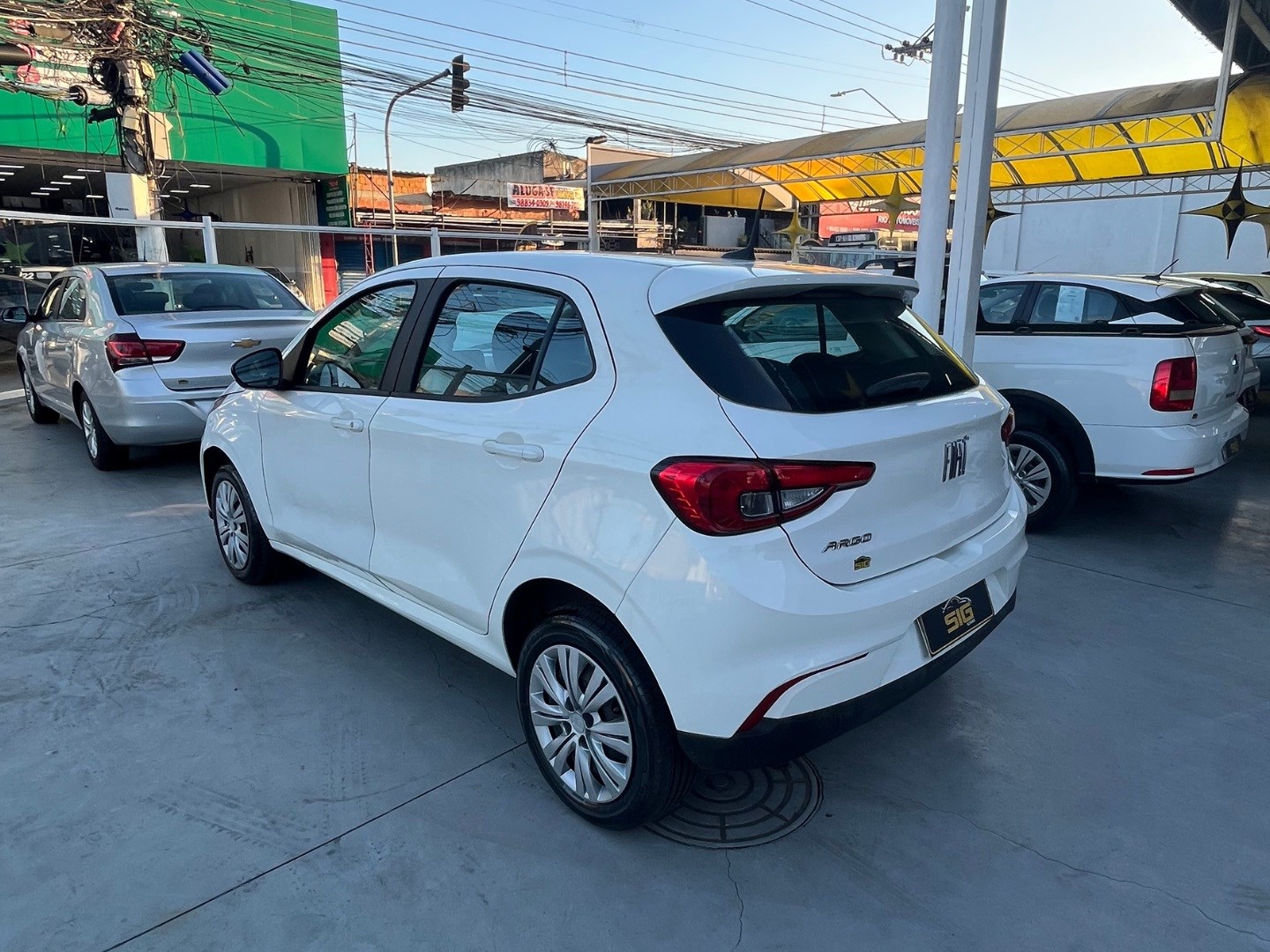 FIAT ARGO 1.0 FIREFLY FLEX DRIVE MANUAL 2023 Branco - Miniatura 7 - SIG Multimarcas