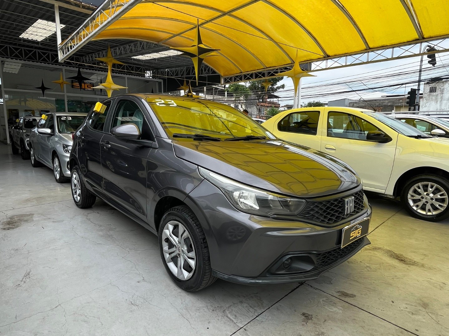 FIAT ARGO 1.0 FIREFLY FLEX DRIVE MANUAL 2023 Cinza - Miniatura 3 - SIG Multimarcas