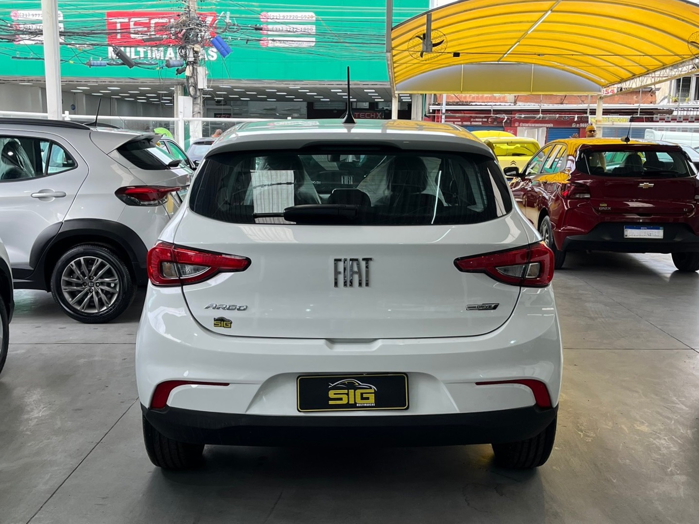 FIAT ARGO 1.0 FIREFLY FLEX DRIVE MANUAL 2024 Branco - Miniatura 5 - SIG Multimarcas