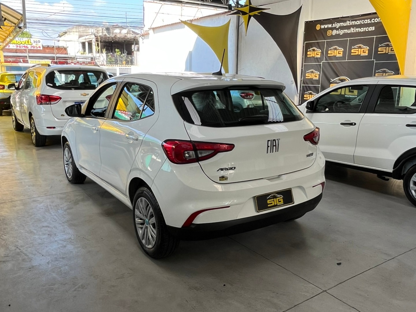 FIAT ARGO 1.0 FIREFLY FLEX DRIVE MANUAL 2024 Branco - Miniatura 7 - SIG Multimarcas