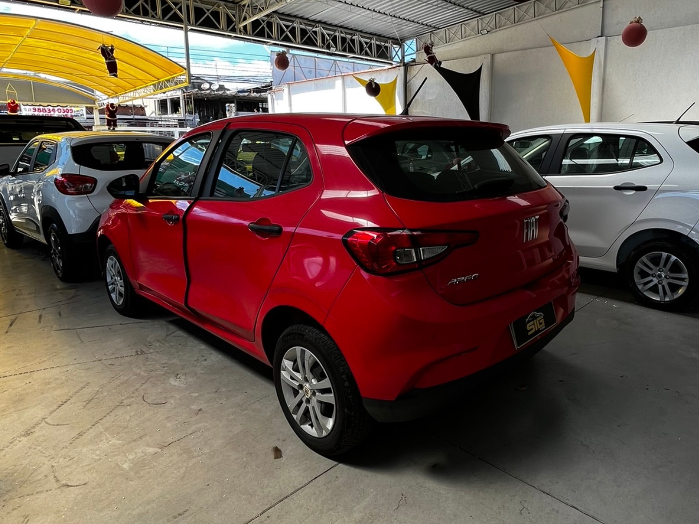 FIAT ARGO 1.0 FLEX MANUAL 2023 Vermelho - Miniatura 8 - SIG Multimarcas