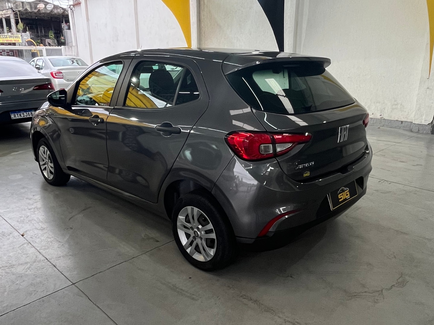 FIAT ARGO 1.0 FIREFLY FLEX MANUAL 2021 Cinza - Miniatura 7 - SIG Multimarcas
