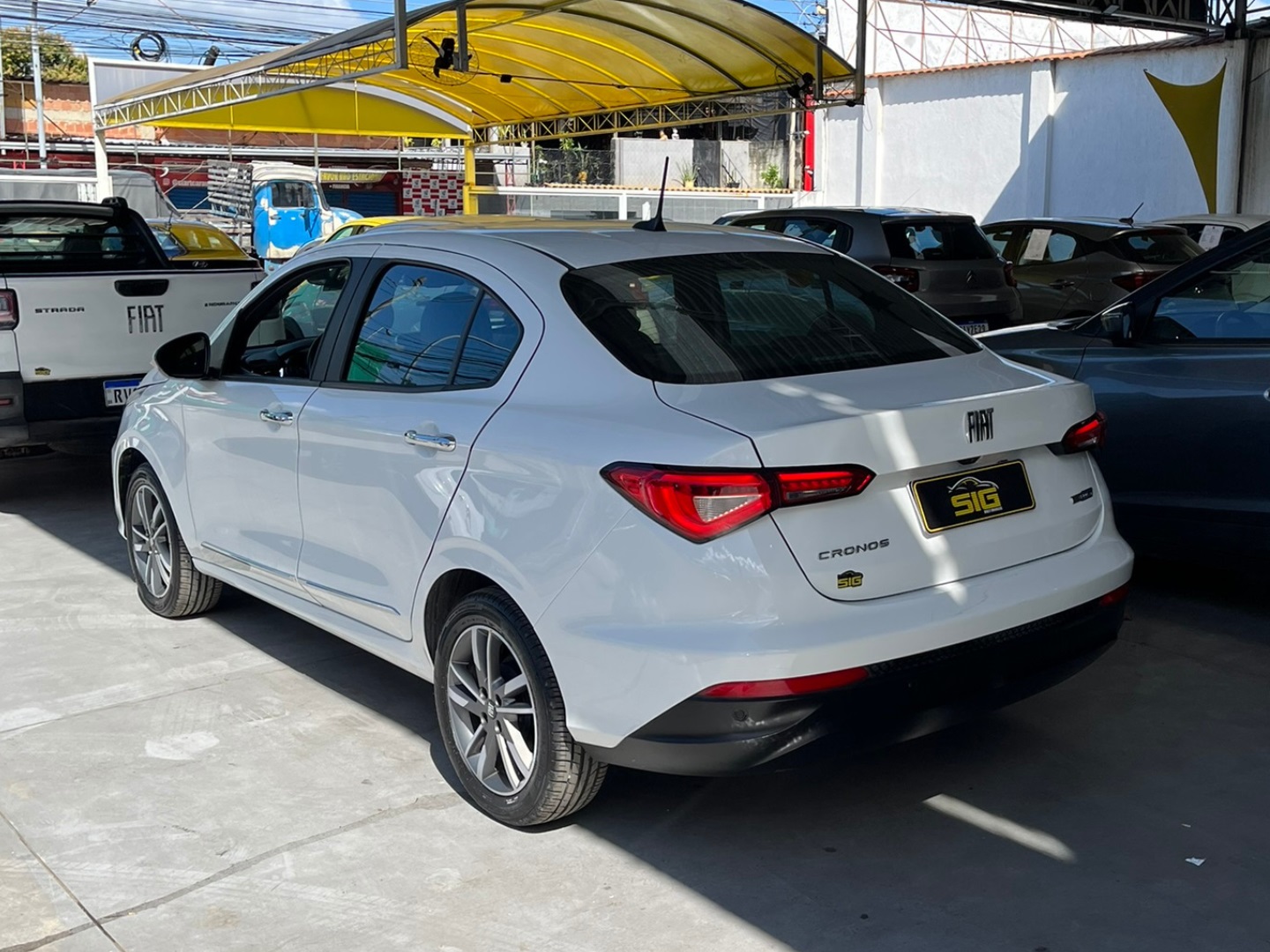 FIAT CRONOS 1.3 FIREFLY FLEX PRECISION CVT 2024 Branco - Miniatura 6 - SIG Multimarcas